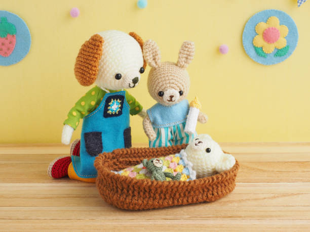 istock small and cute animal amigurumi 1223744252