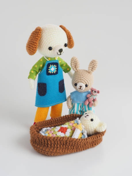 istock small and cute animal amigurumi 1223744320