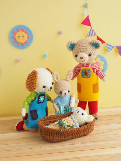 istock small and cute animal amigurumi 1223744339