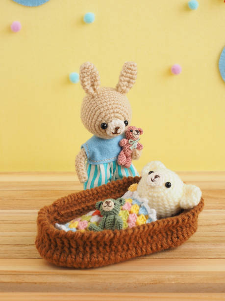 istock small and cute animal amigurumi 1223744405