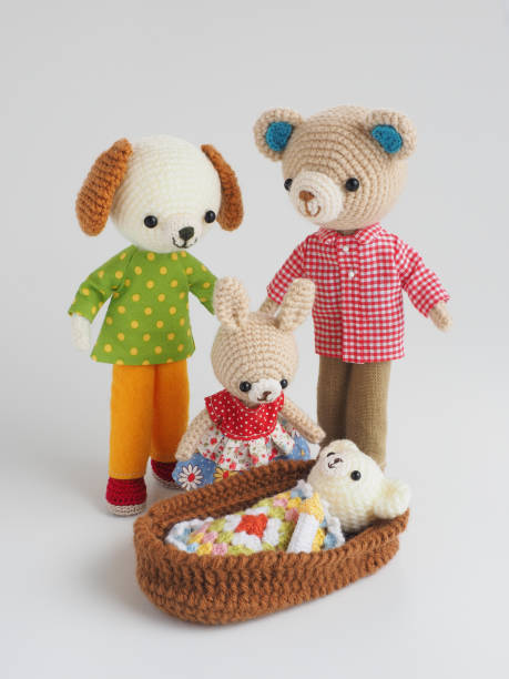 istock small and cute animal amigurumi 1223744441