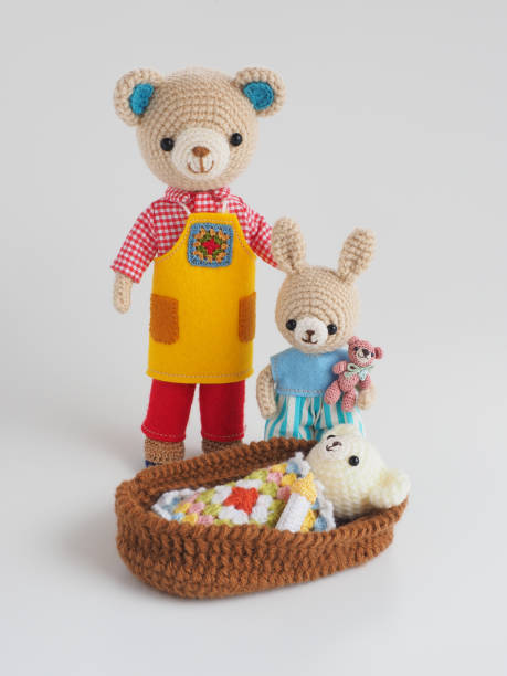 istock small and cute animal amigurumi 1223745116