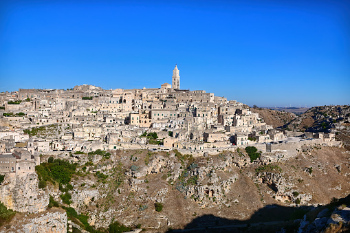 City of Matera (Sassi di Matera) in Basilicata region, southern Italy