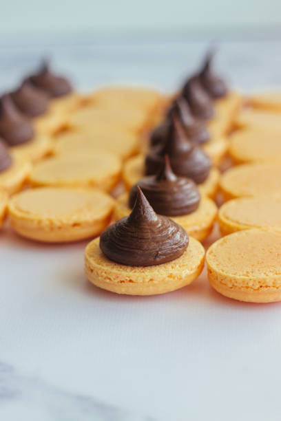istock Macaroons. Delicious french desserts 1223777804