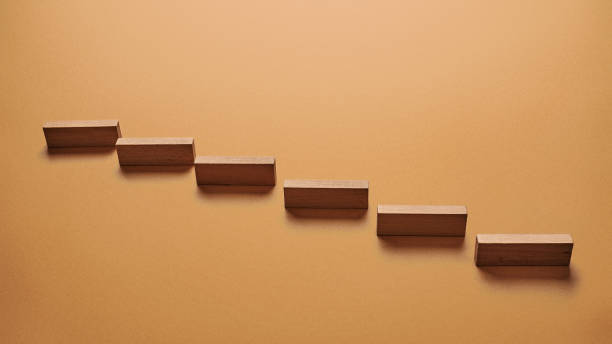 istock Climbing the stairs to success and progress in a conceptual image 1223785622