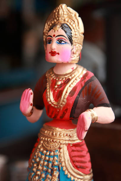 istock Popular dancing dolls of Tanjore 1223786353
