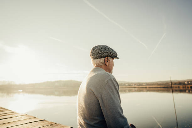 istock Senior man enjoying the view 1223789234