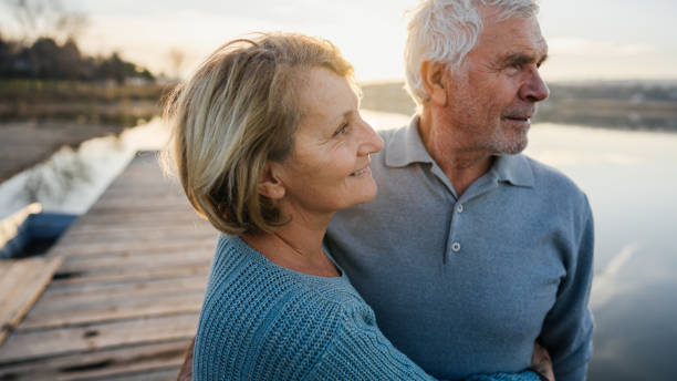 istock Enjoying together by the lake 1223790439