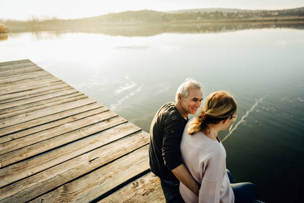 istock Enjoying together by the lake 1223790482