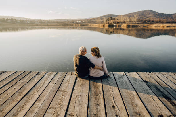 istock Enjoying together by the lake 1223791382