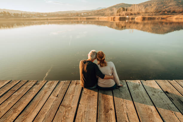 istock Enjoying together by the lake 1223791435