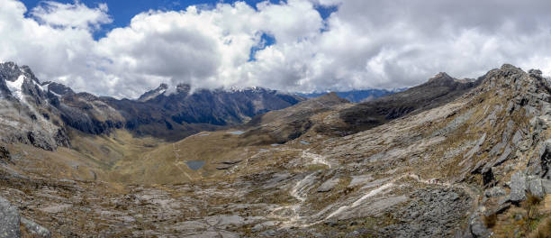istock Trekking in the Cordillera Blanca in Peru 1223796745