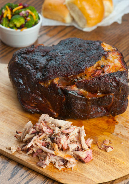 istock Barbecue. Picnic BBQ table spread. Beef brisket, chicken, pork ribs, beef ribs, Mac n cheese, cornbread, Brussels sprouts, coleslaw, and beer. Classic traditional Texas bbq meats and side dishes. 1223798156