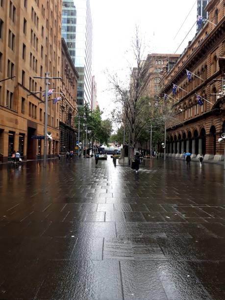 istock Sydney in the rain 1223798922