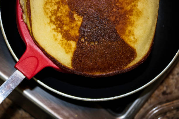 istock Hot pancakes ready to serve 1223803107