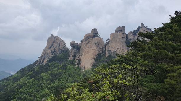 istock Obong rock in mt. Dobongsan 1223807394