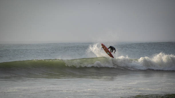 istock Evening surfing in Huanchaco 1223823156