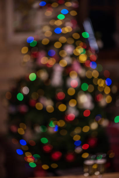 istock christmas decorations against lights bokeh background 1223826244