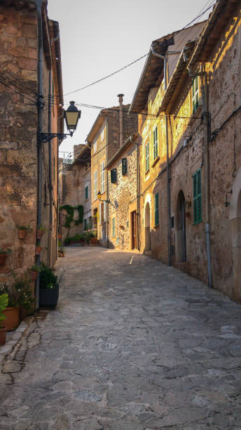 istock Old town alley in Valldemossa, Majorca (Mallorca), Spain 1223826487