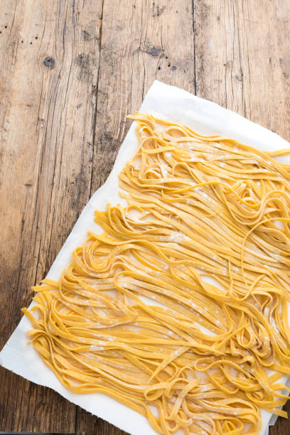 istock Bologna original Homemade tagliatelle pasta 1223827257