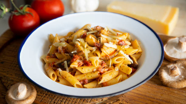 istock Pasta alla norma traditional italian recipe 1223829244