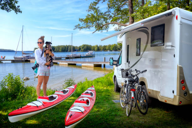 istock Holiday with caneoing in Poland 1223829515