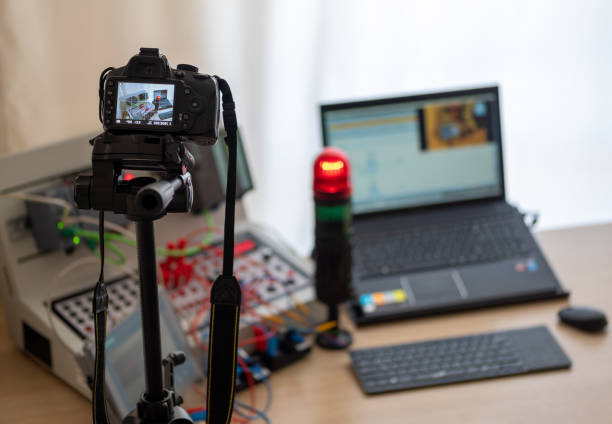 istock home office e-learning or online learning for Automation and industry 4.0 1223830714