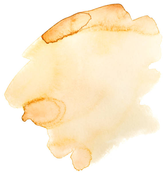 istock light sand color watercolor stain 1223835638