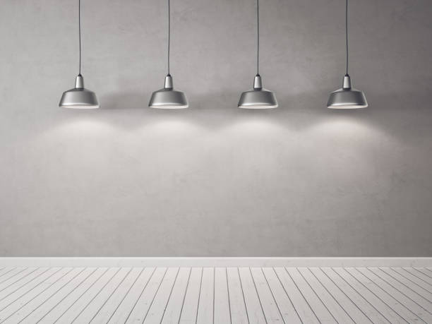istock lamps in room 1223837345
