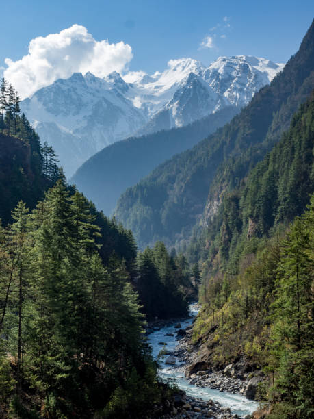 istock Turquoise River on Annapurna Circuit 1223841251