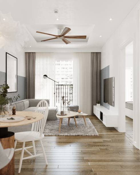 istock 3D Render of Living room 1223842212