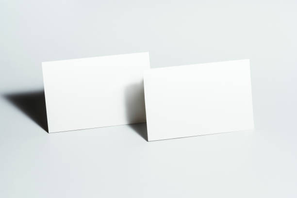 istock Business card mockup, template 1223845470