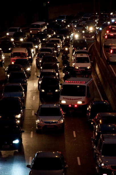 Traffic in the city