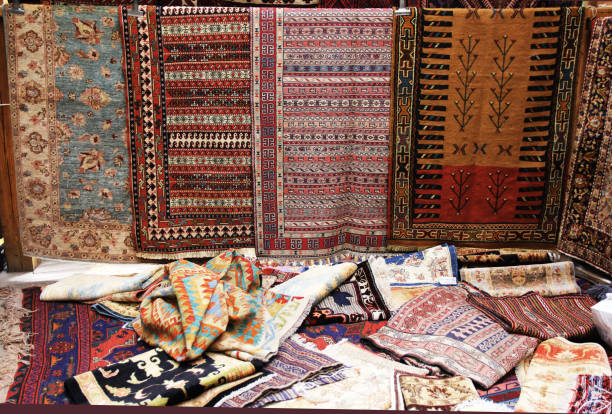 istock Flea market in Moscow, Russia 1223847545