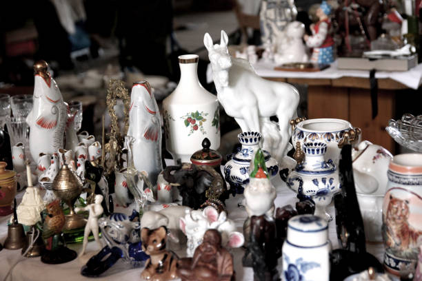 istock Flea market in Moscow, Russia 1223847665