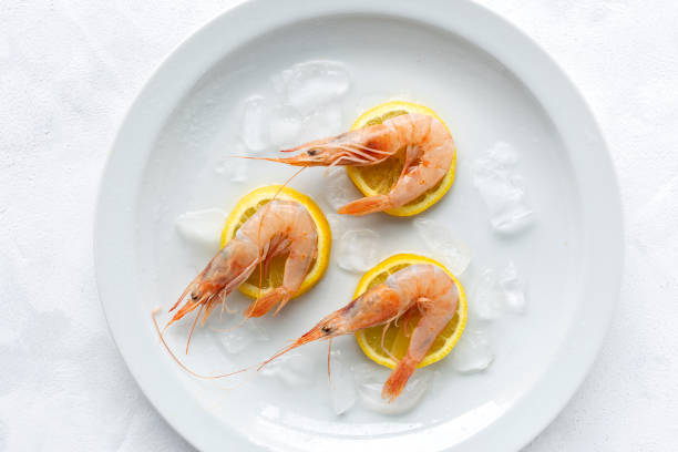 istock Fresh raw prawns prepared for cooking 1223855302