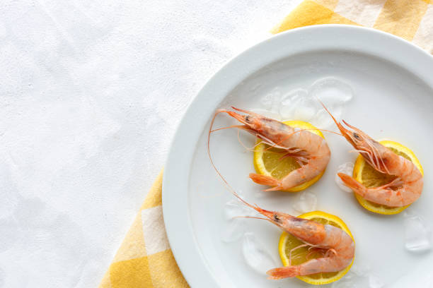 istock Fresh raw prawns prepared for cooking 1223855306