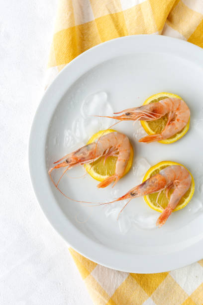 istock Fresh raw prawns prepared for cooking 1223855318