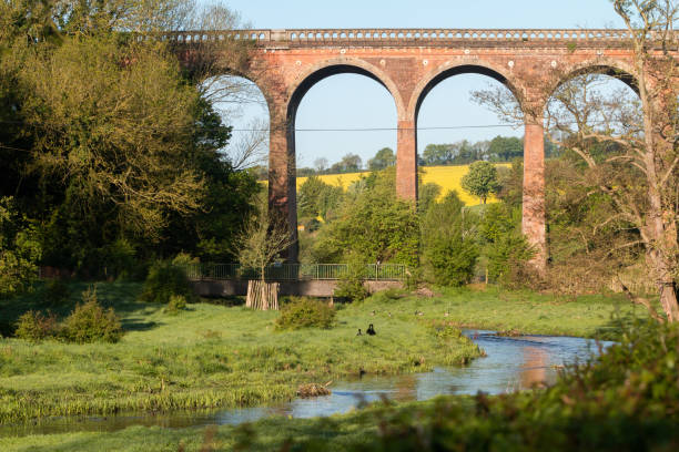 istock Eynsford Viaduct over the River Darent in Kent, England 1223865885