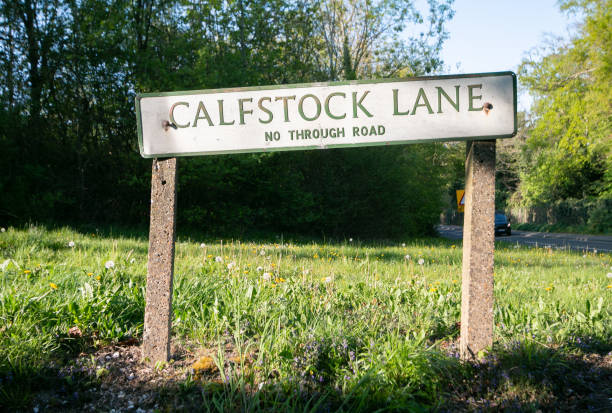 istock Calfstock Lane in Farningham, England 1223870076