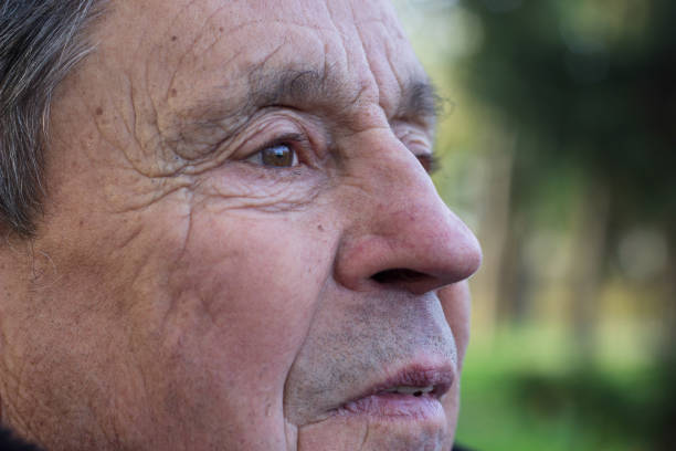 istock Eyes of a senior man 1223871388