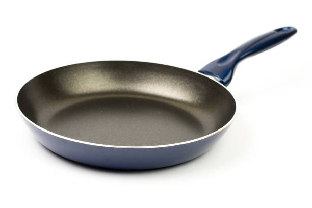 istock New teflon frying pan over white background 1223876984
