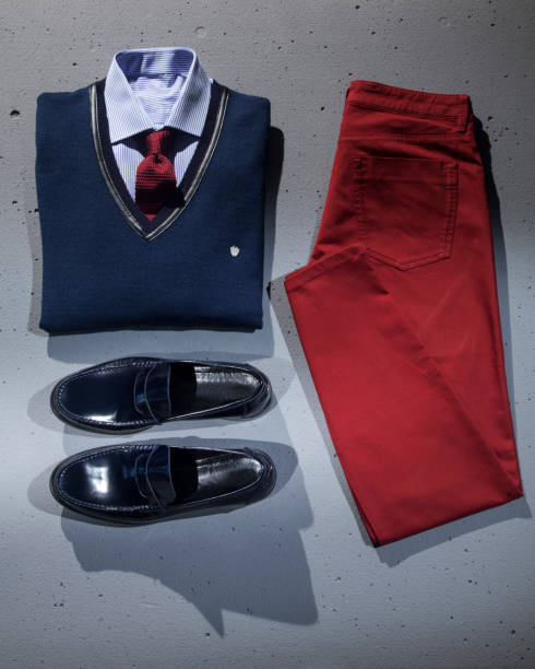 istock Quality stylish men's clothes 1223877583