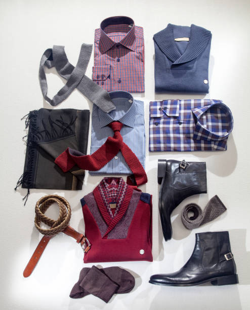 istock Quality stylish men's clothes and accessories. 1223882708