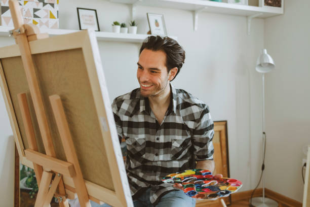istock Artist Painting 1223883091