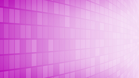 Abstract background of small squares or pixels in purple colors