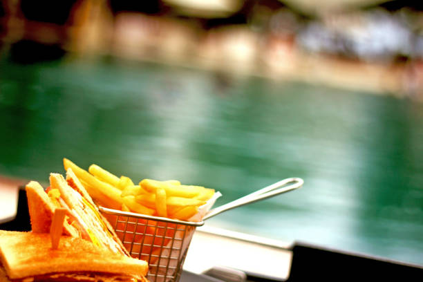 snacks poolside