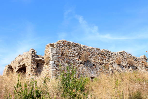 istock The famous architectural monuments of Side, Turkey 1223889966