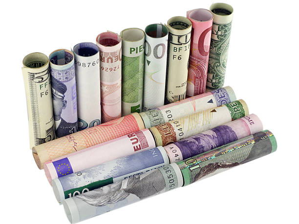 istock Model of a sofa from money 122389478