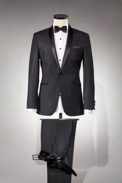 istock Men's tuxedo on a mannequin. 1223895013